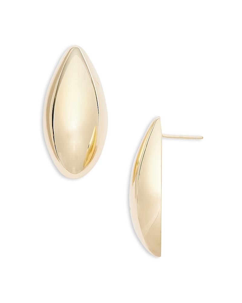 Jennifer Zeuner Dax Polished Pear Drop Earrings Cover