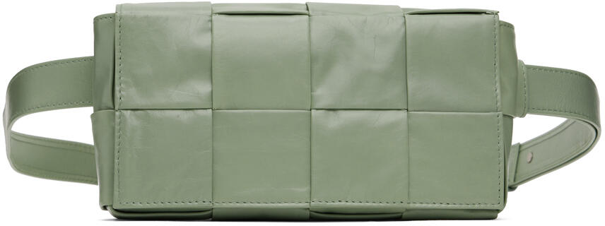 Bottega Veneta Green Mini Cassette Belt Bag Cover