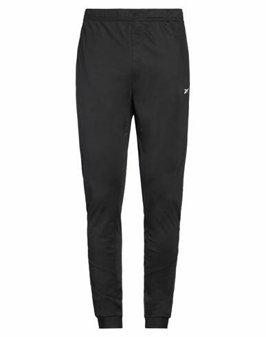 Reebok Man Pants Black Recycled polyester Cover