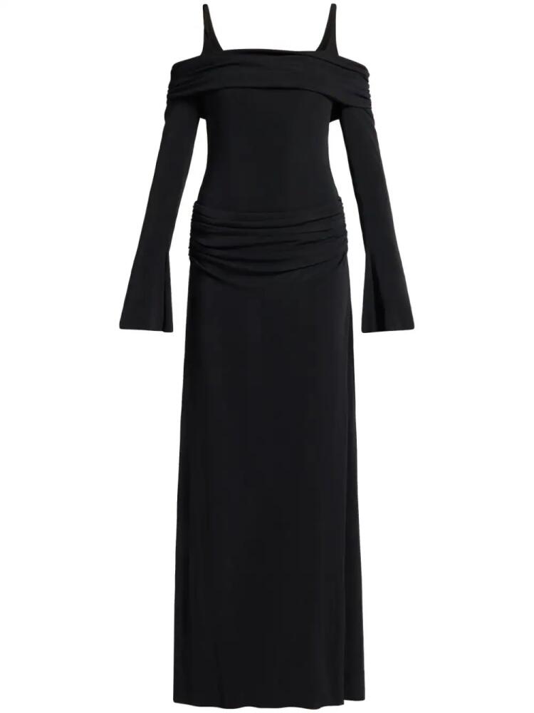 CHATS BY C.DAM Rosa maxi dress - Black Cover