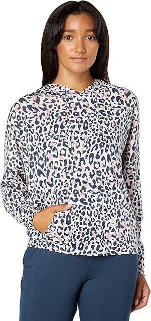 Honeydew Intimates Travel Light Lounge Hoodie (Utopia Leopard) Women's Pajama Cover