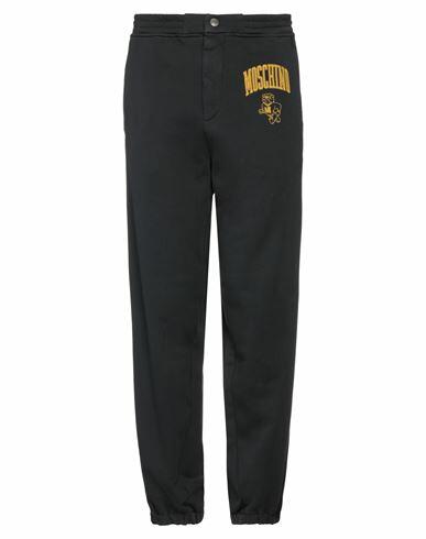 Moschino Man Pants Black Cotton Cover