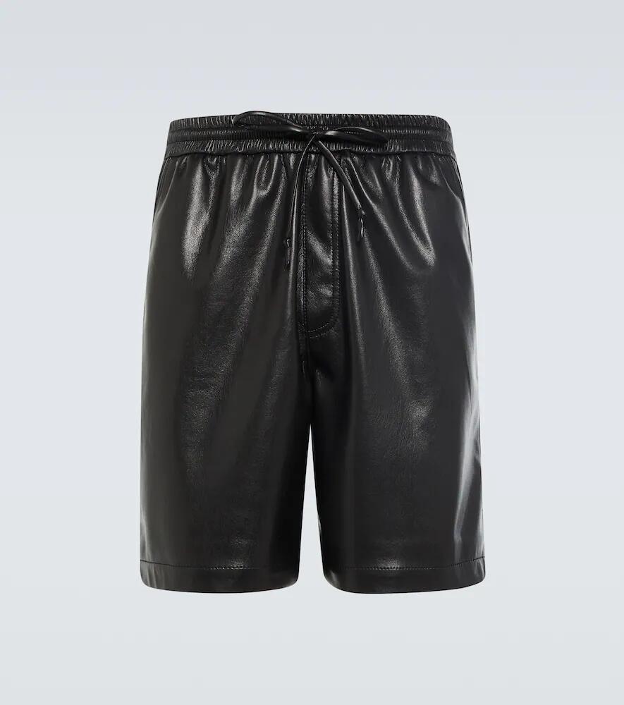 Nanushka Doxxi faux-leather shorts Cover