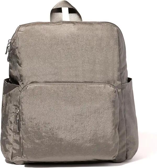 Baggallini Carryall Packable Backpack (Sterling Shimmer) Carry on Luggage Cover