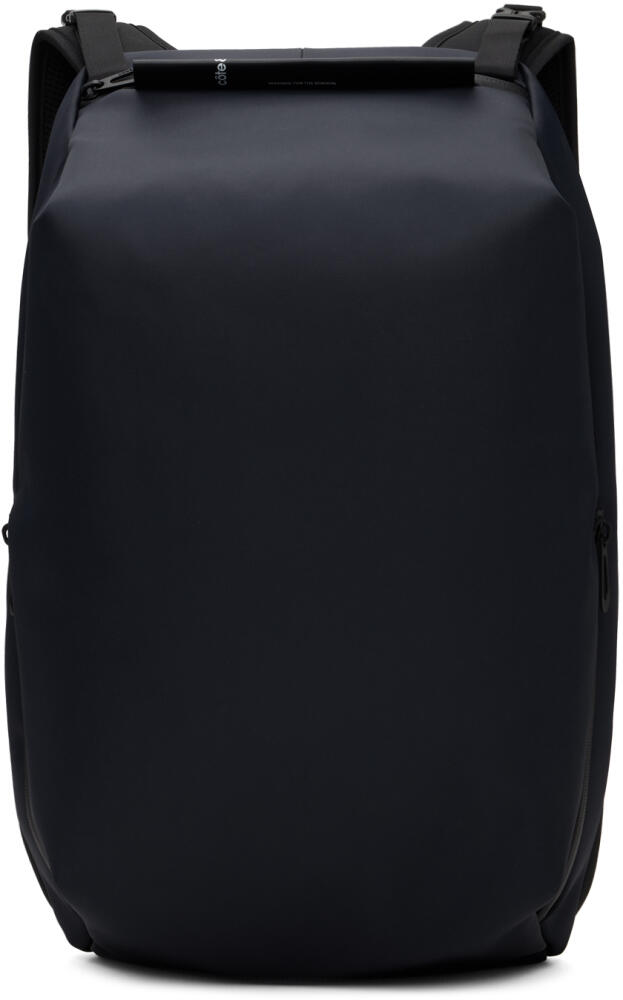 Côte&Ciel Navy Saru Sleek Backpack Cover