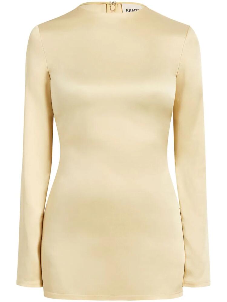 KHAITE Vlad blouse - Neutrals Cover