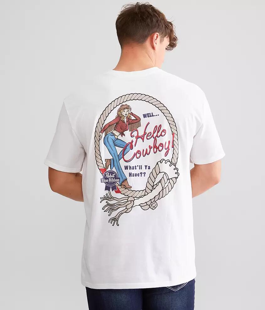 Hooey Pabst Blue Ribbon Beer T-Shirt Cover