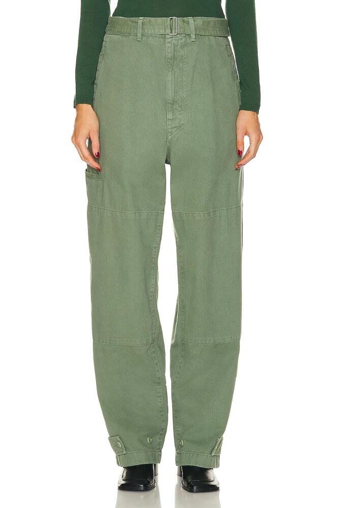 Lemaire Military Pant in Army Cover