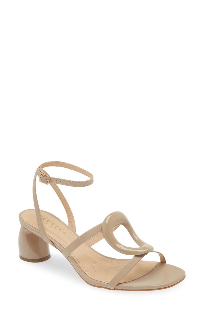 Cecelia New York Maria Sandal in Taupe Cover