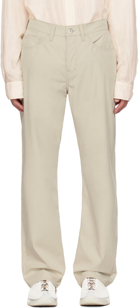 OUR LEGACY Beige Formal Cut Trousers Cover