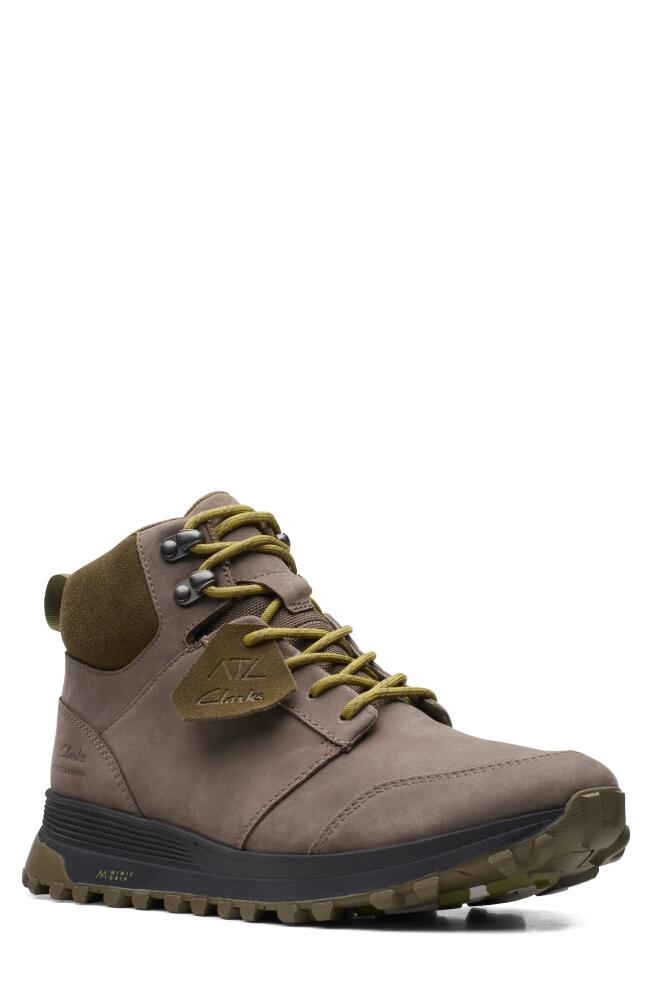 Clarks(r) ATL Trek Up Sneaker in Stone Nubuck Cover