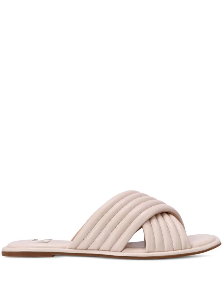 Michael Michael Kors Portia quilted leather slides - Pink Cover