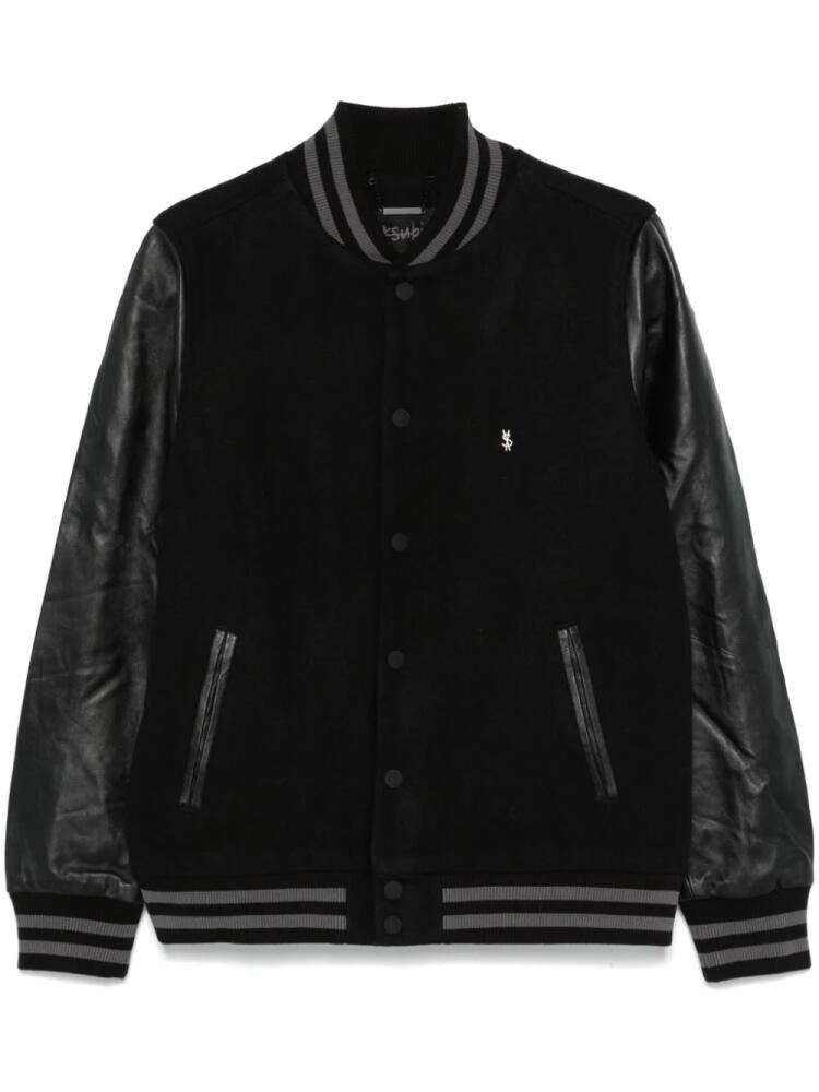 Ksubi 1999 King Letterman bomber jacket - Black Cover