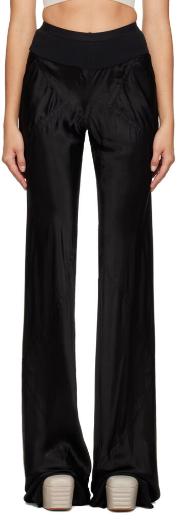 Rick Owens Black Bias Trousers Cover