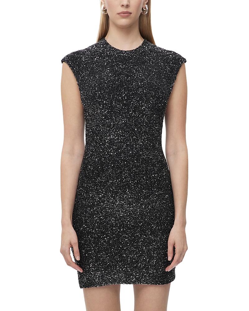 Herve Leger The Delilah Sequin Knit Dress Cover