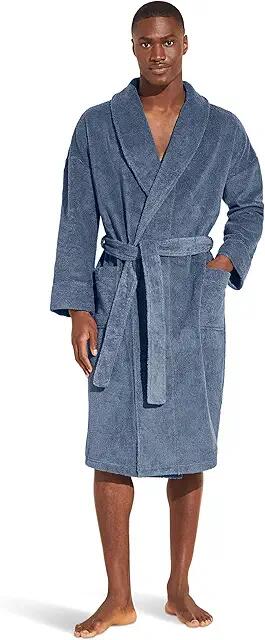 Eberjey Unisex Terry Robe (Coastal Blue) Robe Cover