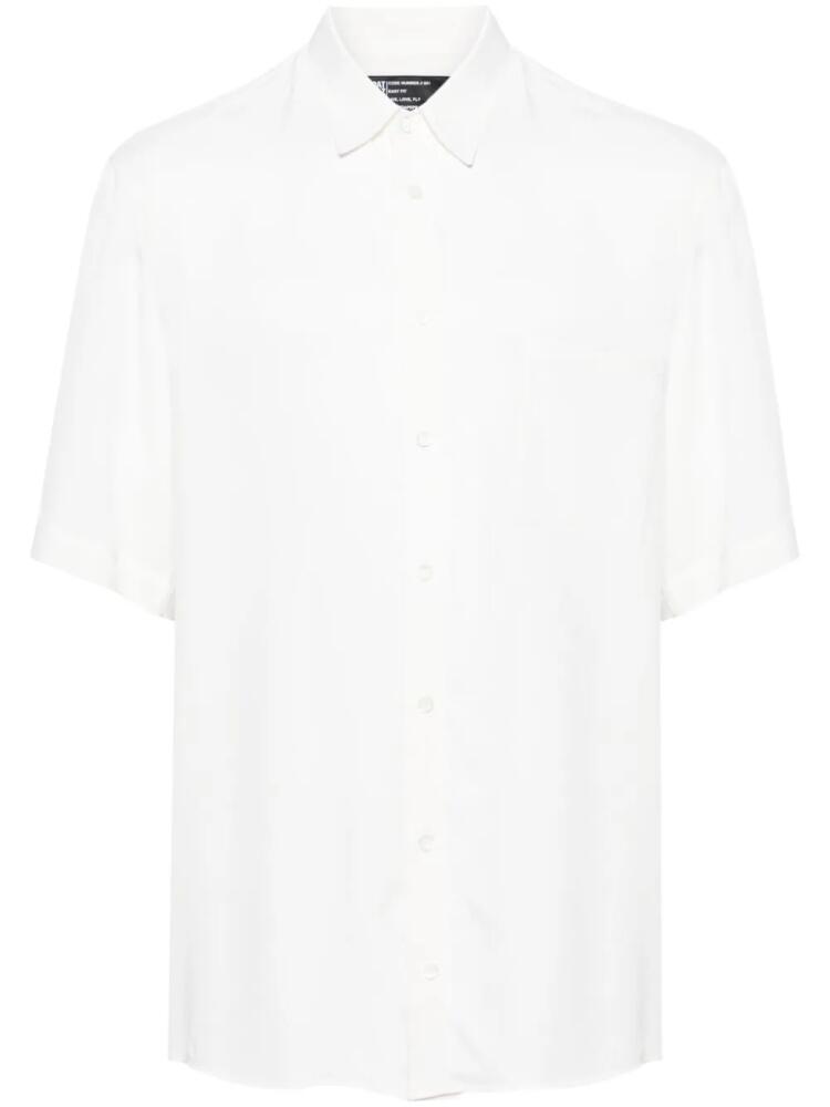 Patrizia Pepe classic-collar twill shirt - White Cover