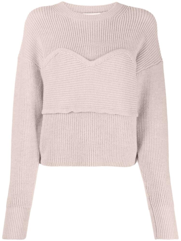 IRO Gedeon wool-blend jumper - Neutrals Cover