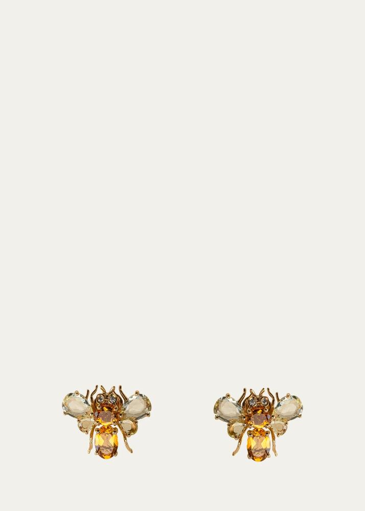 Stefere Yellow Gold Earrings from Garden Collection Cover