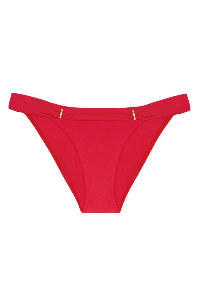 ViX Swimwear Bia Tube Bikini Bottoms in Red Cover