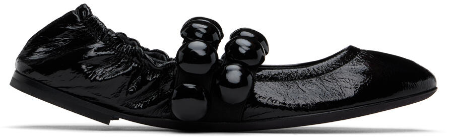 ALAÏA Black Sphere Ballerina Flats Cover