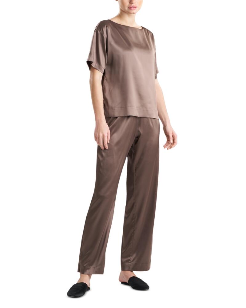 Natori Stretch Satin Sleep Top Cover