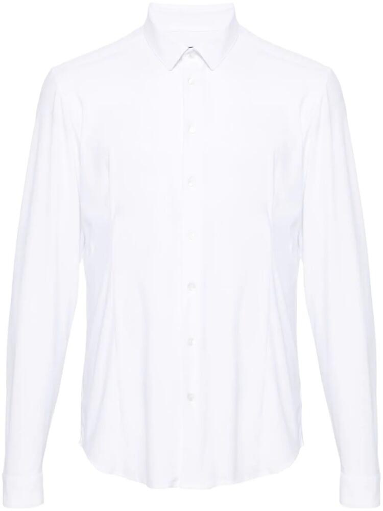 Patrizia Pepe classic-collar long-sleeve shirt - White Cover