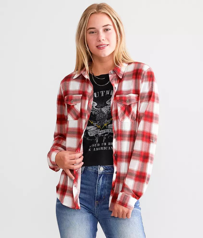 Modish Rebel Plaid Shirt Cover