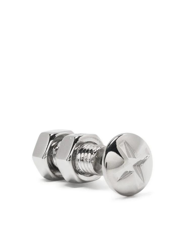 Maison Margiela screw-motif earring - Silver Cover