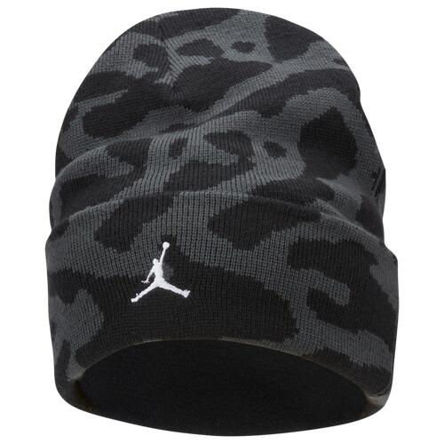 Jordan Peak Beanie - Mens Black/Grey Cover