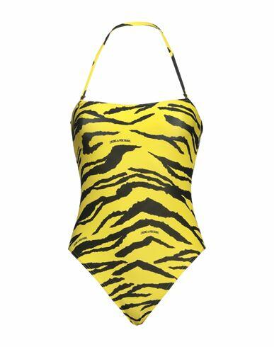 Zadig & voltaire Woman One-piece swimsuit Ocher Polyester, Elastane Cover