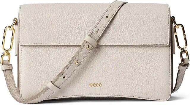 ECCO Large Pinch Bag (Taupe Pebbled Leather) Cross Body Handbags Cover