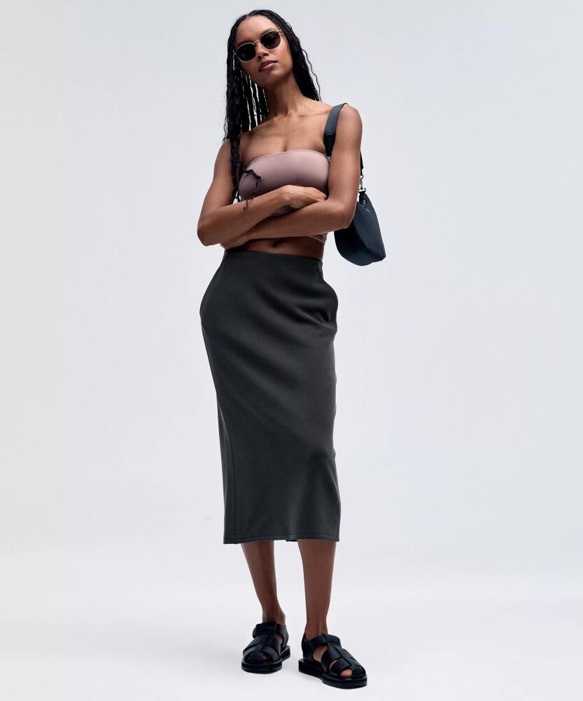 lululemon Softstreme High-Rise Midi Skirt Cover