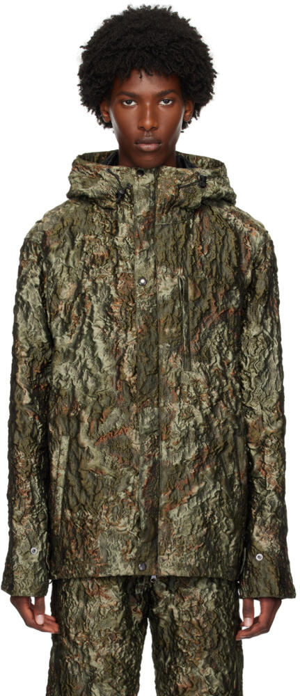 Olly Shinder Green Terrain Jacket Cover