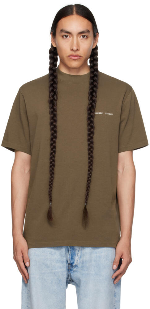 Samsøe Samsøe Khaki Norsbro T-Shirt Cover