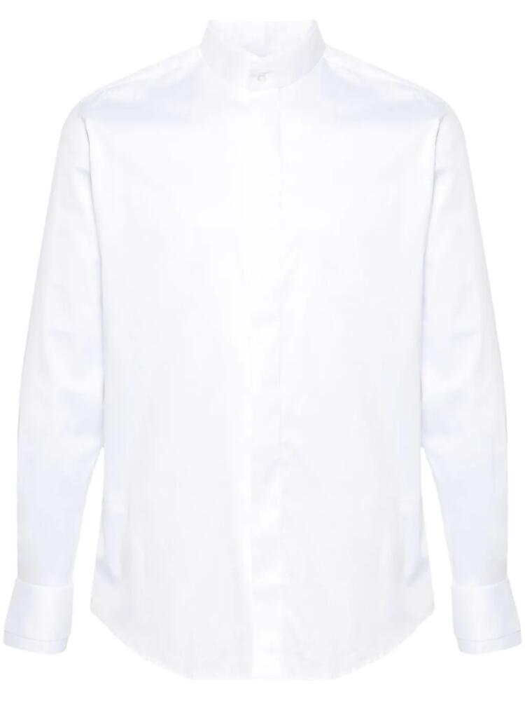 Karl Lagerfeld cotton poplin shirt - White Cover