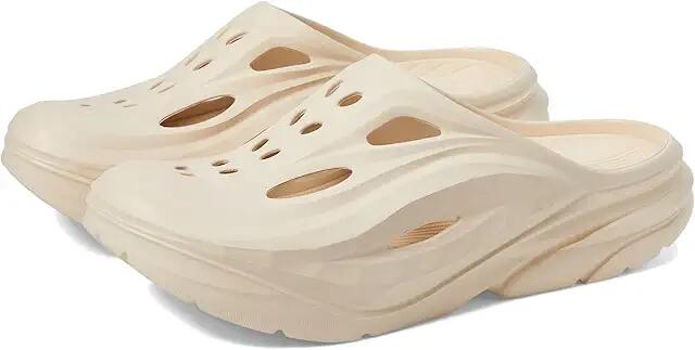 Hoka Ora Recovery Mule (Vanilla/Vanilla) Shoes Cover