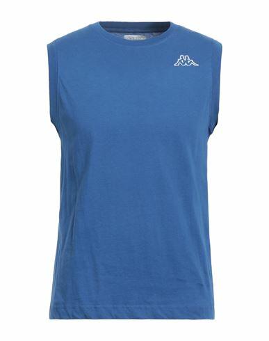 Kappa Man Tank top Blue Cotton Cover