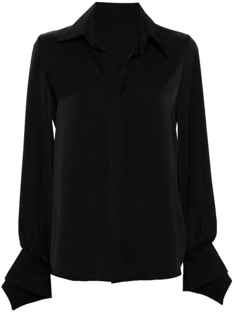 Isabel Sanchis flared-cuffs shirt - Black Cover