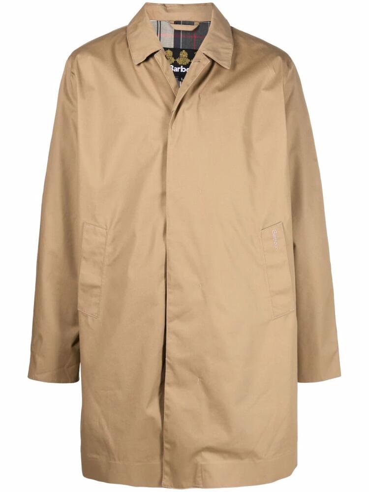 Barbour Roking cotton raincoat - Neutrals Cover