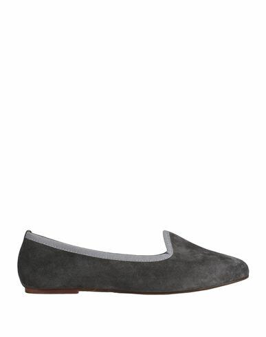 Ballerette Woman Loafers Grey Soft Leather Cover