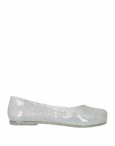 Jeffrey Campbell Woman Ballet flats Silver Rubber Cover