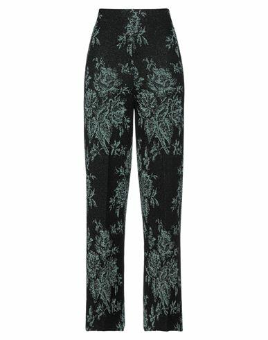 Circus Hotel Woman Pants Black Viscose, Polyester Cover