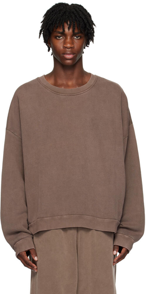 Acne Studios Brown Faded Sweatshirt Cover