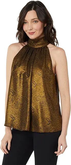 Joie Erola B (Gold Foil/Caviar) Women's Clothing Cover