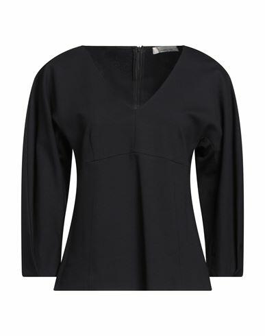 Liviana Conti Woman Top Midnight blue Viscose, Polyamide, Elastane Cover