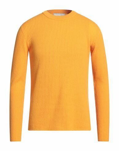 Lucques Man Sweater Orange Wool Cover