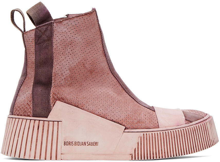 Boris Bidjan Saberi Pink Bamba 3.2 Sneakers Cover