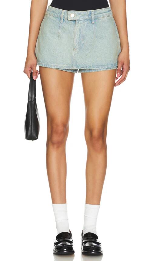 Free People x We The Free Galivanting Skort in Blue Cover