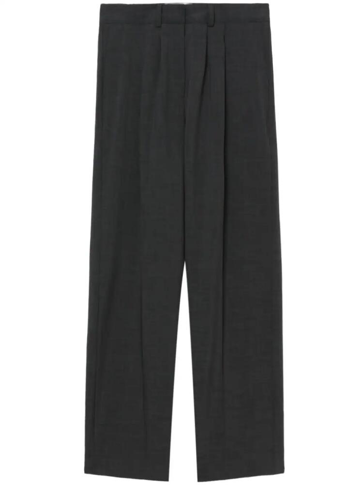 HERSKIND pleated cropped trousers - Black Cover